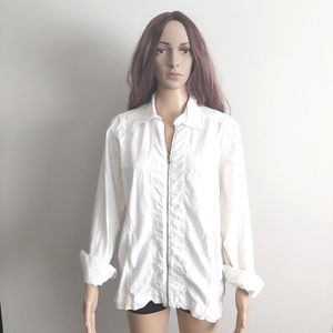 Calvin Klein white light jacket shacket